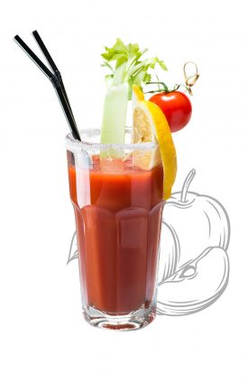 Spicy Beet Bloody Marys