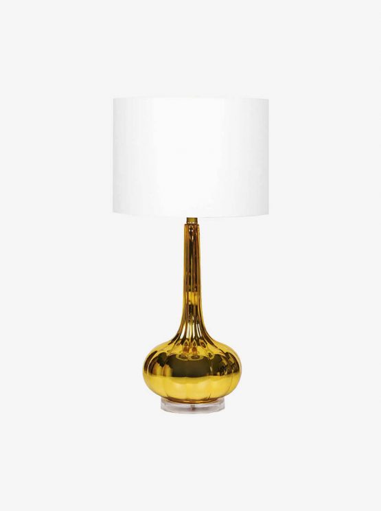Brighton Hammered Pot Bronze Table Lamp