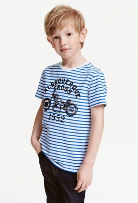 Boys Short Graphic Top