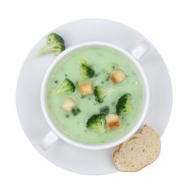 Thai soup with seafood