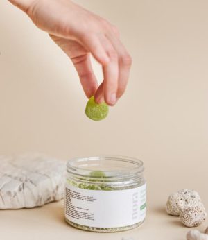 Multivitamin dragees for adults with CBD extract