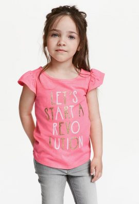 Statement Top Girls Embellished