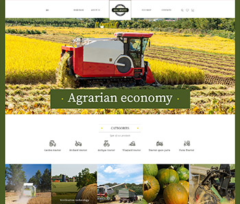 XStore WooCommerce theme - Agricultural demo