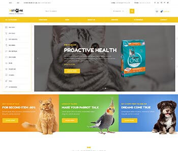 XStore WooCommerce theme - Animals demo