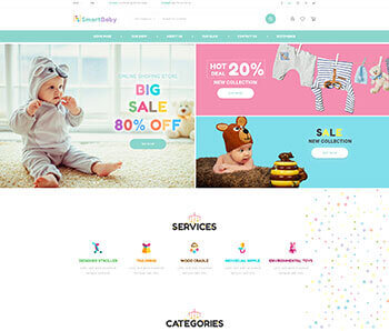 XStore WooCommerce theme - Baby-shop demo