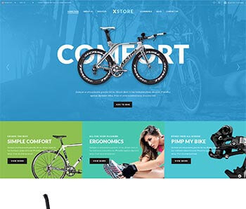 XStore WooCommerce theme - Bike demo