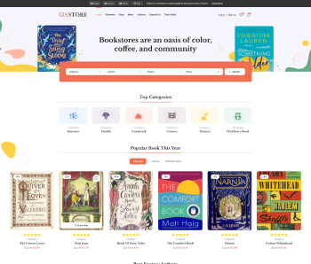 XStore WooCommerce theme - Bookstore demo