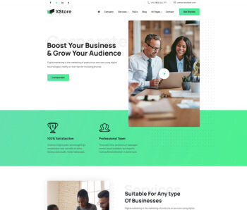 XStore WooCommerce theme - Business 02 demo