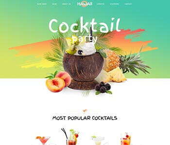 XStore WooCommerce theme - Cocktails demo