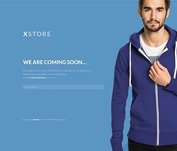 XStore WooCommerce theme - Coming soon xstore demo