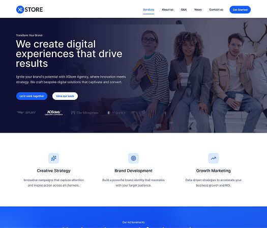 XStore WooCommerce theme - Corporate Studio demo