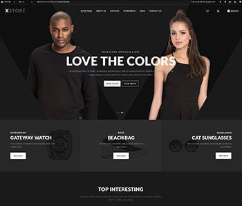 XStore WooCommerce theme - Dark demo
