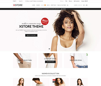 XStore WooCommerce theme - Classic demo