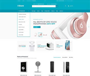 XStore WooCommerce theme - Electronics demo