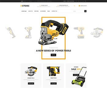 XStore WooCommerce theme - Engineer demo
