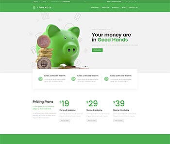 XStore WooCommerce theme - Finances demo