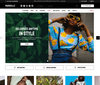 XStore WooCommerce theme - Marseille03 demo