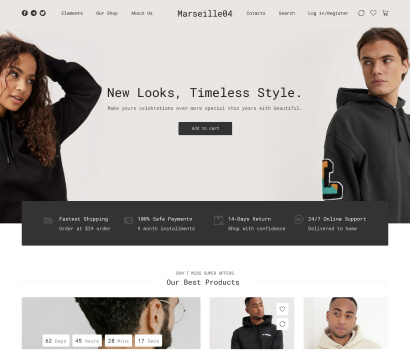XStore WooCommerce theme - Marseille04 demo