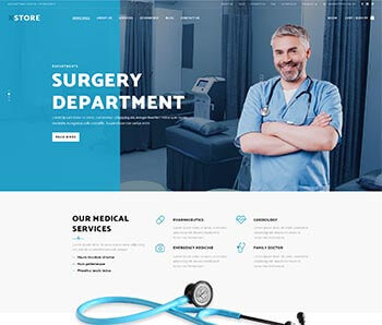 XStore WooCommerce theme - Medical demo