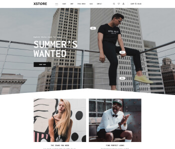 XStore WooCommerce theme - Minimal Fashion 03 demo