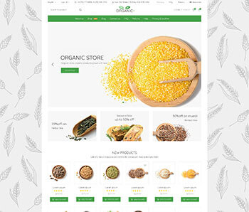 XStore WooCommerce theme - Organic02 demo
