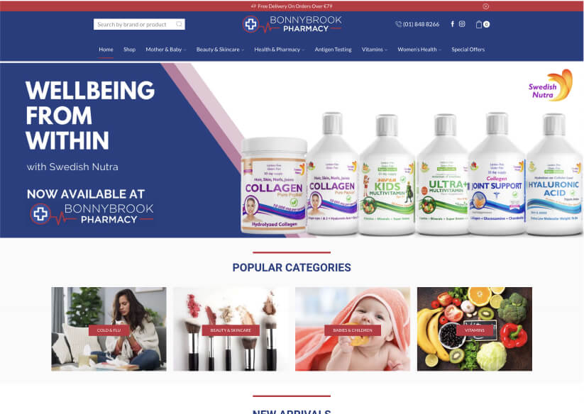 XStore bonnybrookpharmacy.ie